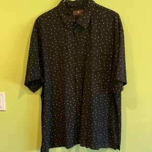 TOSCANO SHORT SLEEVE BUTTON DOWN SHIRT